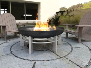Design - Feuerschale "JURA" Größe Super XXL  Ø 79 cm