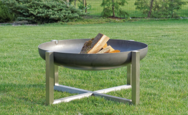 Preview: Design - Feuerschale "Cross" Größe XXL Ø 63 cm
