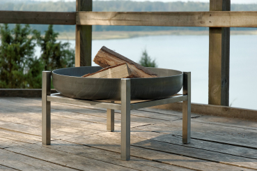 Preview: Design - Feuerschale "CUBE" Größe M Ø 63 cm