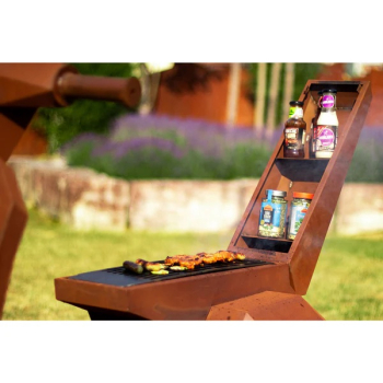 Preview: Grillstelle Roller mit Grillrost