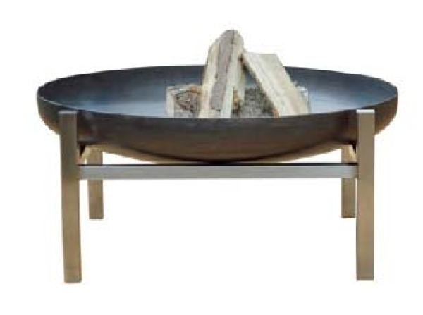 Design - Feuerschale "CUBE" Größe Super XXL Ø 79 cm