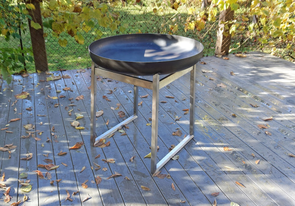 SvenskaV Design Feuerschale "CRATE" Super XXL Ø 79 cm